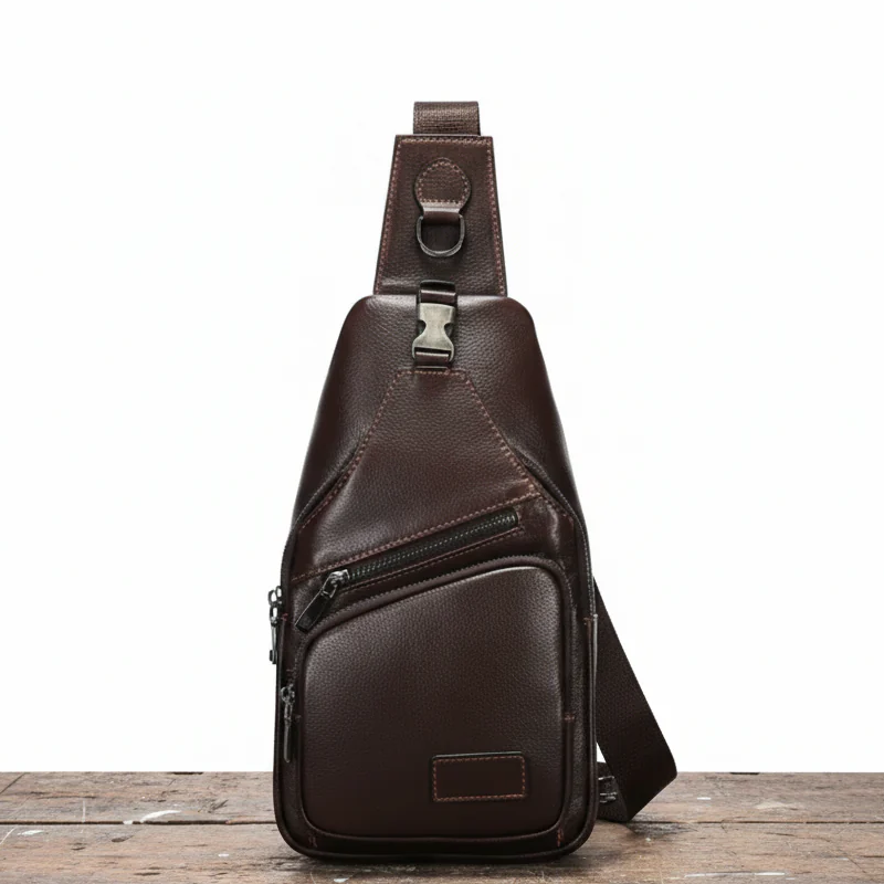 Silas Vintage Bryst-Veske