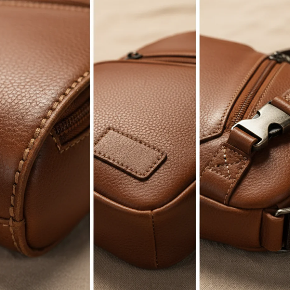 Silas Vintage Bryst-Veske