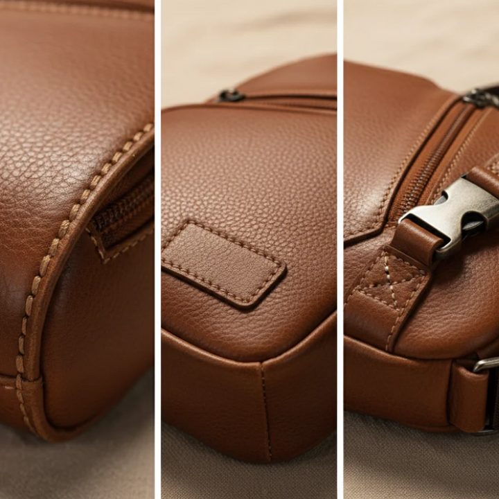 Silas Vintage Bryst-Veske