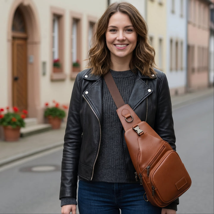 Silas Vintage Bryst-Veske