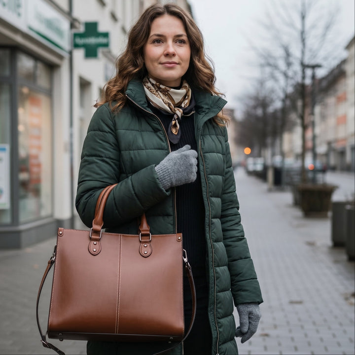 Sara Skinn Skulderveske